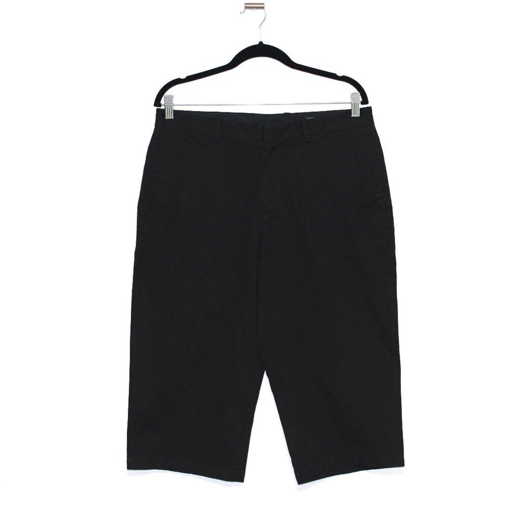 Club Monaco Navy Blue Straight Leg Cropped Pant Size 34